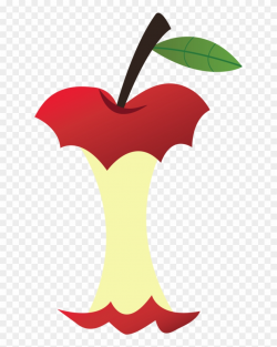 Bite Apple Clipart 26997 Imgflash 1024 1508 - Apple Core Clipart Png ...