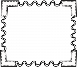 Apple clipart border black and white - Clip Art Library