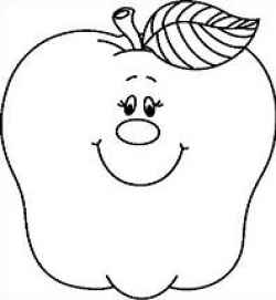 Apple Clipart Black And White | Free download best Apple ...