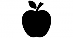 Heart Silhouette clipart - Apple, Heart, Food, transparent ...