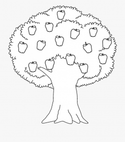 Apple Tree Black And White #2738545 - Free Cliparts on ...
