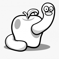 Clipartist Net Clip Art Worm Black White Line Coloring ...