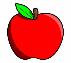 Red Apple Fruits Png Transparent Images Clipart Icons - Transparent ...