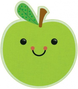 Kawaii, Apples and Lightbox - Clip Art Library