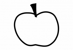 Apple Outline Clipart Free PNG Images & Clipart Download #513829 ...