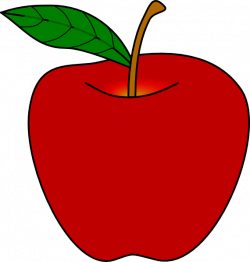 Red apple clipart free images - ClipartBarn
