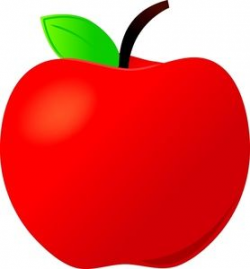 A Red Apple - ClipArt Best | RED ❤ | Teacher gifts, Kindergarten ...