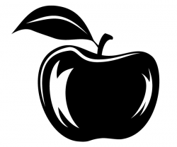 Apple Vector Silhouette | Download Free Vector Art | Free-Vectors