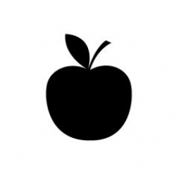 Apple clipart for silhouette - AbeonCliparts | Cliparts & Vectors