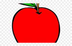 Food Clipart Simple - Red Apple Clip Art - Png Download (#749831 ...