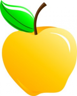 Yellow apple clipart » Clipart Station