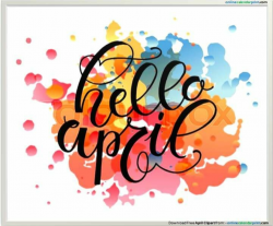 April clipart banner, April banner Transparent FREE for ...