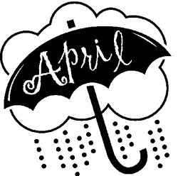 Free April Clip Art Black And White, Download Free Clip Art ...