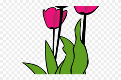 Tulip Clipart April - Tulip Clip Art, HD Png Download ...