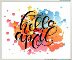 53 Best Hello April images in 2018 | April clipart, April quotes ...