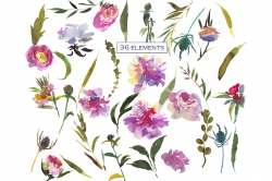 April clipart watercolor, April watercolor Transparent FREE for ...
