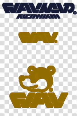 ARMS Min Min XPS , brown and blue logo transparent ...