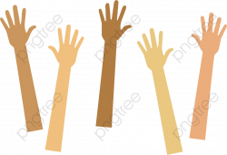 Arm And Hand Clipart - Raise Your Hand Sign - Download ...