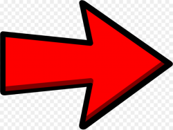 Red Arrow Sign Pointing Right clipart - Arrow, Triangle ...