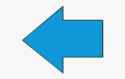 Sky Blue Arrow - Orange Arrow Clipart , Transparent Cartoon ...