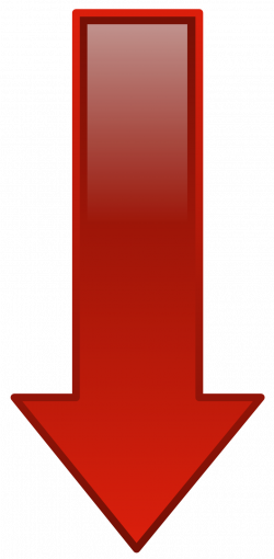 Public Domain Clip Art Image | Illustration of a down arrow ...
