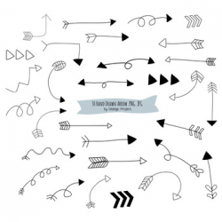 Hand Drawn Arrow Clipart