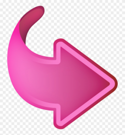 Art And Graphics - Pointed Arrow Pink Png Clipart (#168598 ...