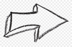 Clip Download Arrows Drawing Crayon - Png Arrow Crayon White ...