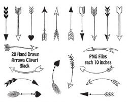 Free Tribal Arrow Clipart Black And White, Download Free ...