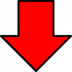 Free Clipart: Red down arrow | lpenz