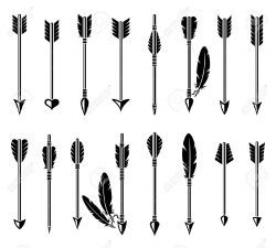 Feather arrow clipart 7 » Clipart Station