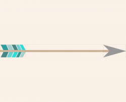 Single feathered arrow clip art - AbeonCliparts | Cliparts & Vectors
