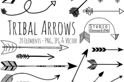 Tribal Arrow Clipart and Vectors
