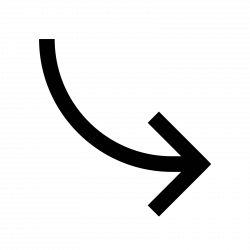 Curved Arrow PNG Background Image | PNG Mart