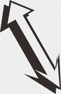 Arrow Shadow, Double-headed arrow transparent background PNG ...