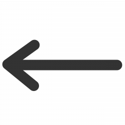 Simple Rounded Arrow Left transparent PNG - StickPNG
