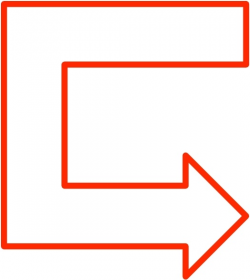 Simple Arrows clip art Free vector in Open office drawing ...