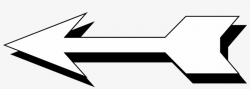 Arrow White Free Stock Photo Illustration Of A Left - Arrow ...