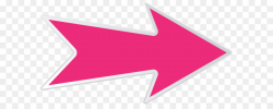 Arrow Clip Art - Arrow Pink Right Transp #522494 - PNG ...