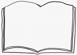 Open book coloring page free coloring pages clip art - Clipartix