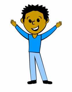 Happy person young person clip art - WikiClipArt