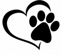 Heart clip art paw print - 15 clip arts for free download on EEN