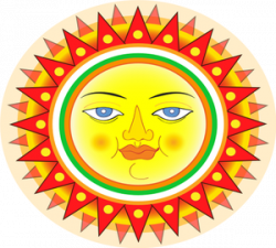 742 sun free clipart | Public domain vectors