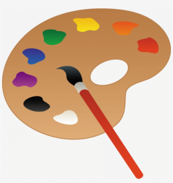 Watercolor Art Class - Paint Palette Clip Art PNG Image ...