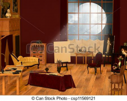 Artist Studio clip art | Clipart Panda - Free Clipart Images