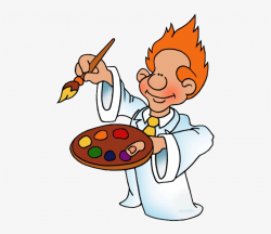 Palette Painting Artist Clip Art - Artist Clipart ...