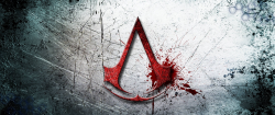 Download wallpaper 2560x1080 assassins creed, logo, art dual ...