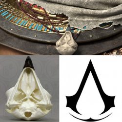 spirit-wq@de — The eagle\'s skull pendant of Bayek in ...