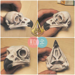 Assassin\'s Creed Origin Eagle Skull Pendant: 5 Steps (with ...