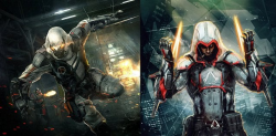 A Futuristic Vision of Assassin\'s Creed : assassinscreed